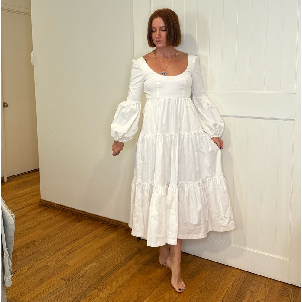 Cinq a sept white dress